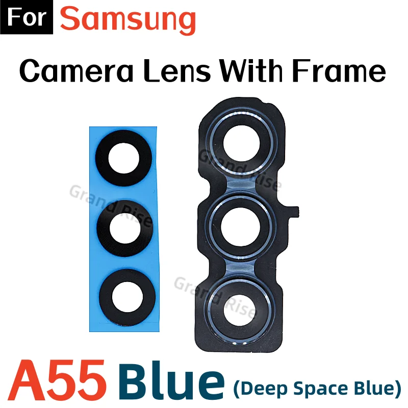High-Quality Rear Camera Glass Lens with Frame and Adhesive Replacement