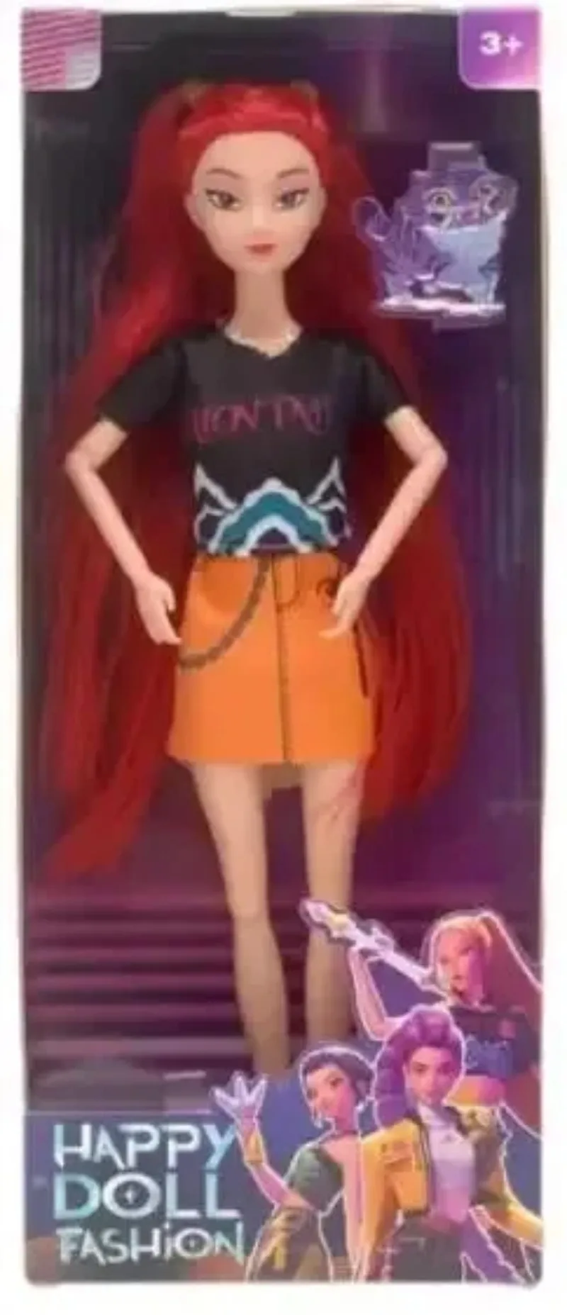 2025 NEW Trending K POP Witch Hunter Group Character Dolls Lumimila Zoey Toy Desktop Ornament Popular Kids Presents