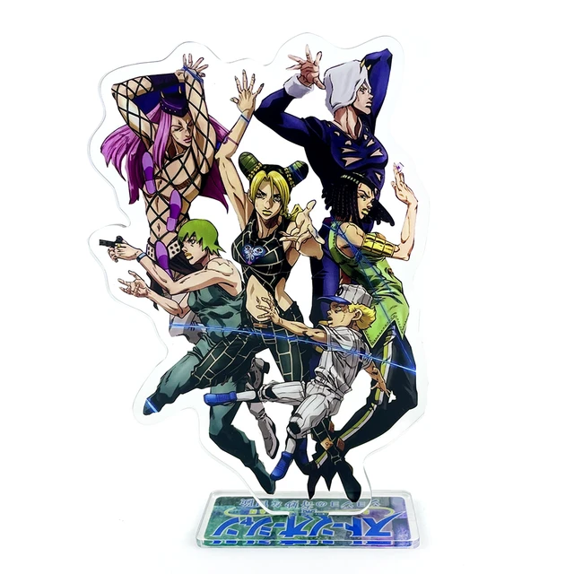 JoJo Bizarre Adventure Emporio Anime Figure Acrylic Stand Desk Decor