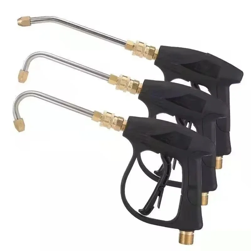 1/4 "quick connector for metal spray gun cleaning rod metric thread car wash machine water gun cleaning tool 2