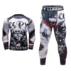 Cody Lundin 2 PCS Long Sleeve Sportsuit BJJ jiu jitsu Rashguard Shirts Bjj Grappling Compression Pants Running Active Wear 2