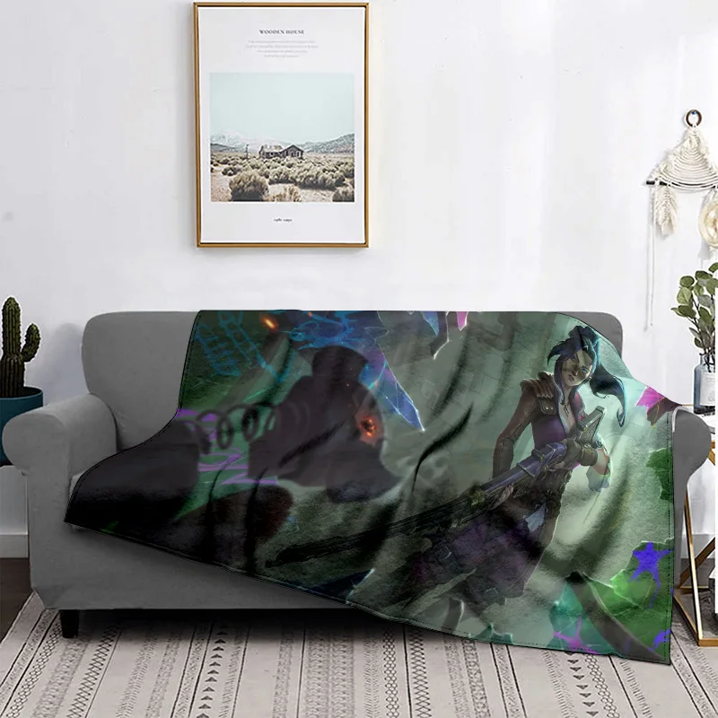 marshal  Caitlin :game Theme, Printed Flannel Throw Blanket,Perfect for Bedroom or Sofa Décor,Cozy and Warm for Winter 2