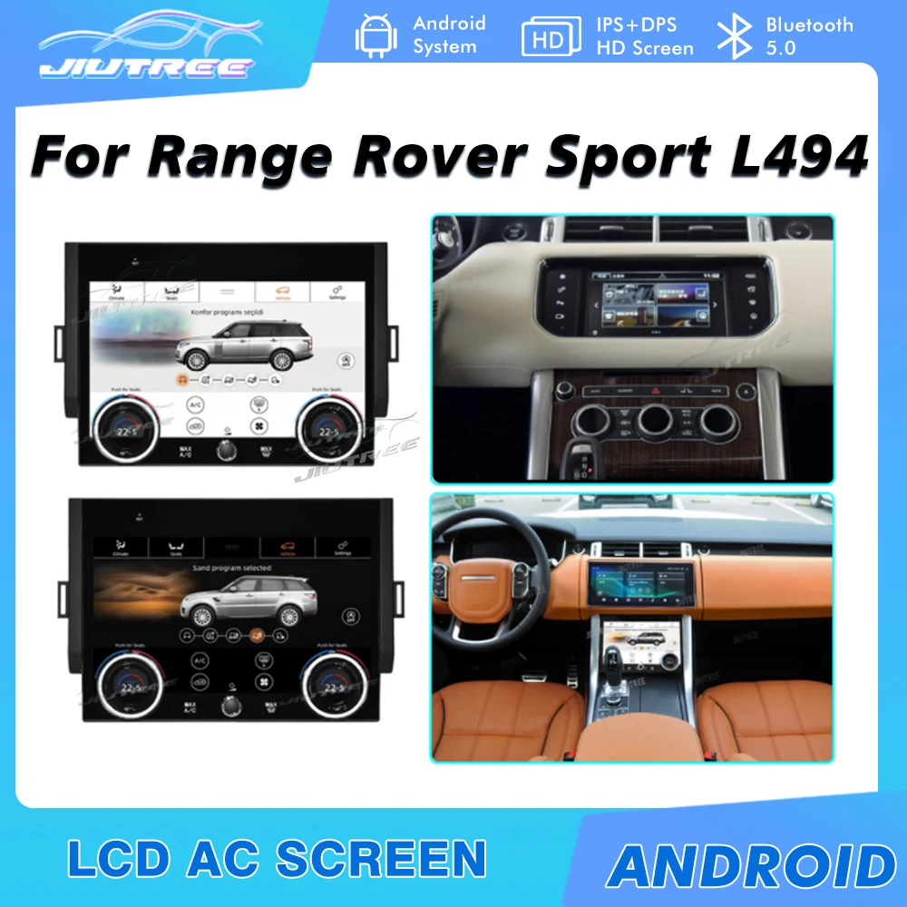 

10.4 inch AC Panel For Range Rover Sport L494 2013-2017 Newest Generation Air Condition Board Climate Control LCD Touch Screen