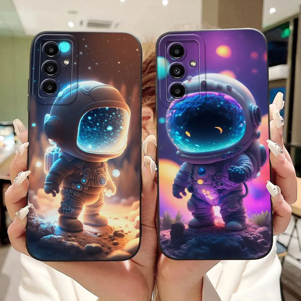 For Samsung Galaxy A15 A25 A35 A55 5G Phone Cases Cover Flowe Rabbit ...
