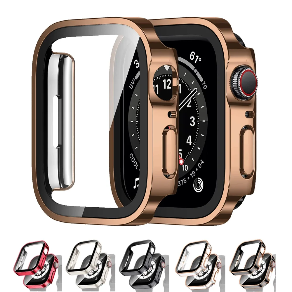 Premium Glass Cover for Apple Watch - Straight Edge Screen Protector