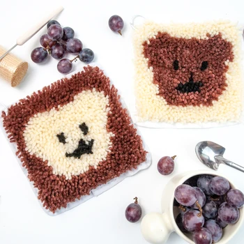Kids Bear Latch Hook Kit 1