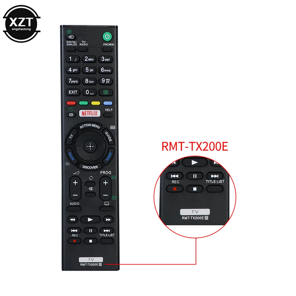 Telecomando Universale Smart Tv Rmt-Tx200E Per Sony Tv Rmt-Tx2000U Tx200B Rmt-Tx100U Rmt-Tx300E Tx300T Tx300U Tx300B Tx300A