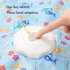 Cat Toys Interactive Hide and Seek Cat Toy with Bird Chirpping Motion Activated Moving Concealed Feathers Cats Kitten Teaser Toy 5