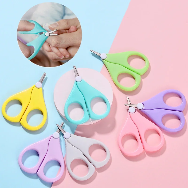 Newborn Baby Safety Nail Clippers Scissors Cutter Convenient Daily Baby Nail Shell Shear Manicure Tool Scissors Tool Nail Clipper