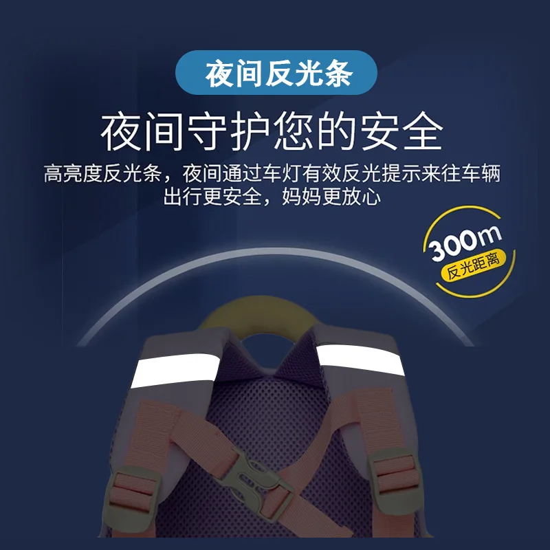 Preschool Cartoon Backpack for Girls 2-5 Years - Lightweight Kindergarten Bag with Padded Shoulder Cute Critter