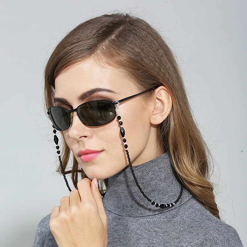 

Sunglasses Masking Chains For Women Multiple Acrylic Pearl Crystal Eyeglasses Chains New Fashion Jewelry Glasses Strap