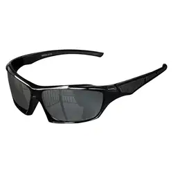 Men's Polarized Sport Sunglasses - Comprehensive Protection & Lightweight Comfort for Outdoor Activities (Black)