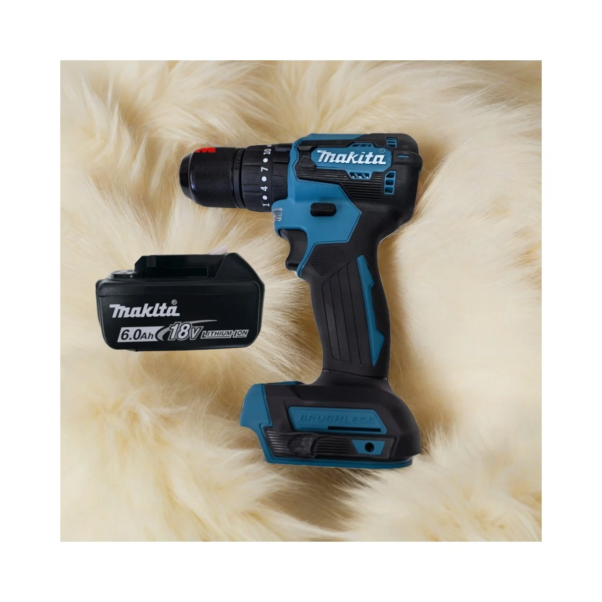 

Makita DHP485 13MM LXT Brushless Driver rechargeable screwdriver impact electric power drill Compact cordless TOOL with battery