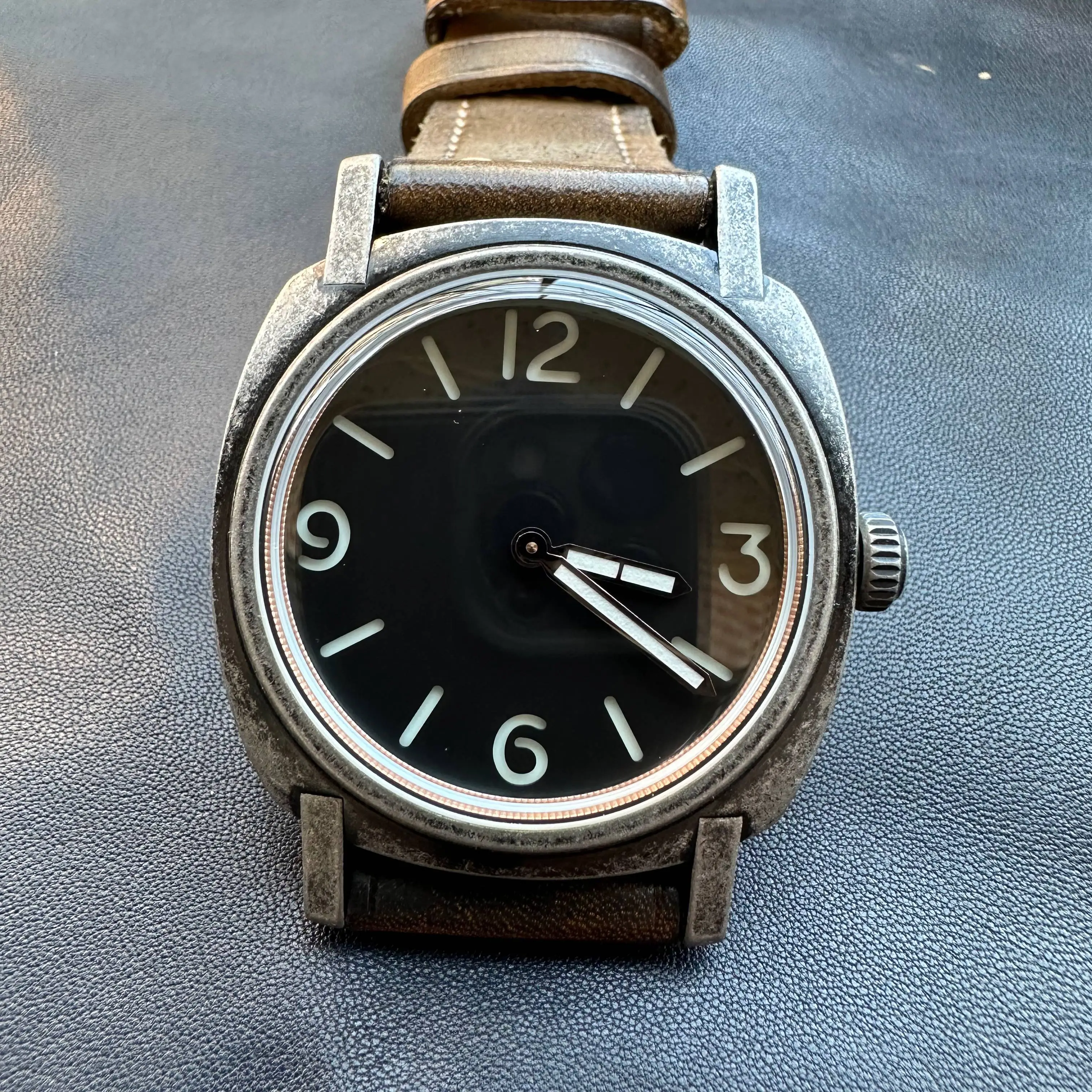 オマージュ-男性用防水スイスクォーツ時計,超高輝度,レトロな