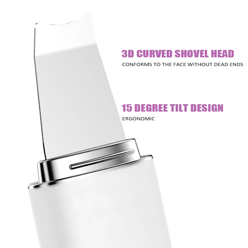Ultrasonic Skin Extractor Facial Pore Cleaner Home Beauty Introduction Electric Blackhead Removal Instrument Negative ion