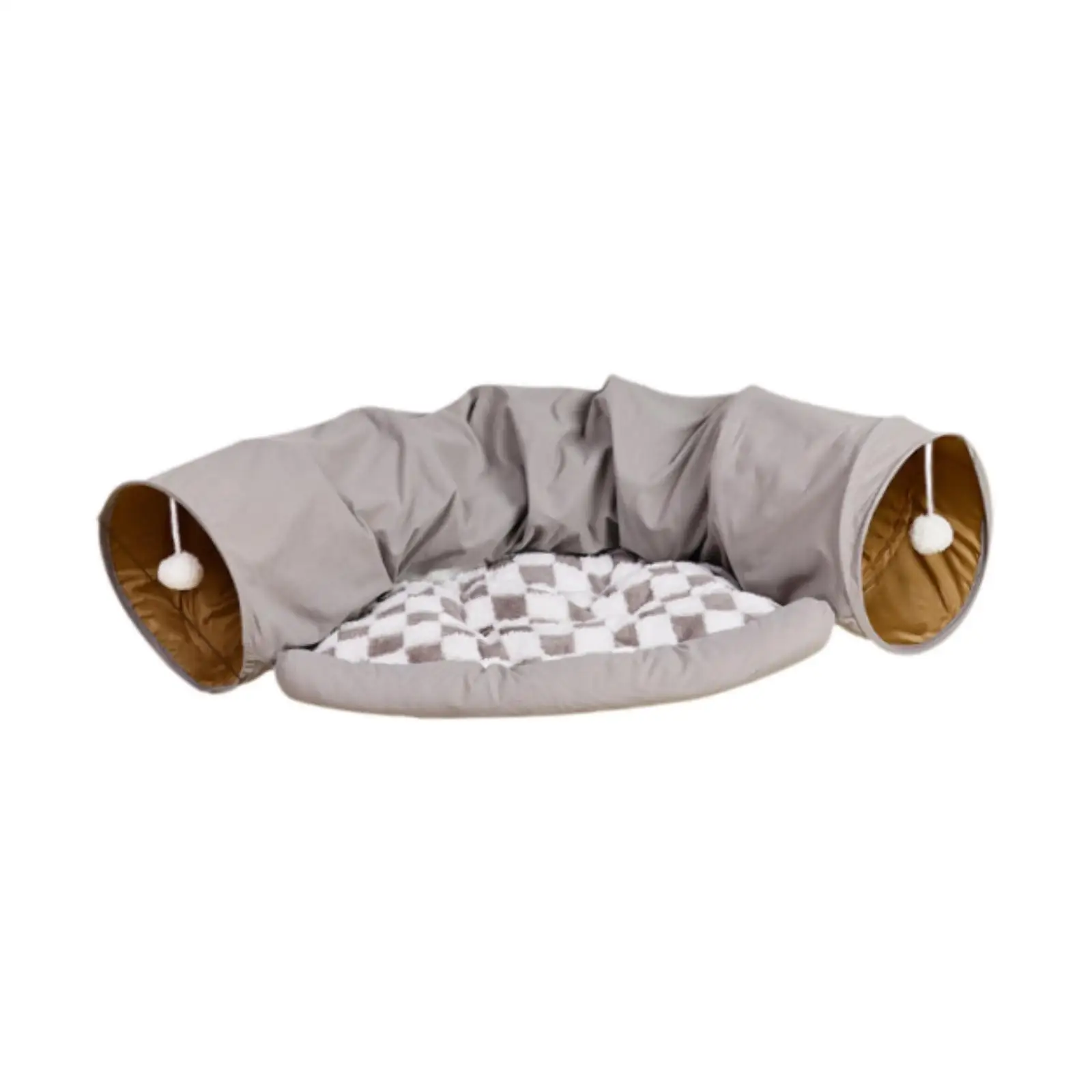Winter Warm Cat Tunnel Bed Top Pet Tunnel Kitty Training Playground Cat Tunnel Nest Interactive for Outdoor Bunny Cats Winter Warm Cat Tunnel Bed Top Pet Tunnel Kitty Training Playground Cat Tunnel Nest Interactive for Outdoor Bunny Cats