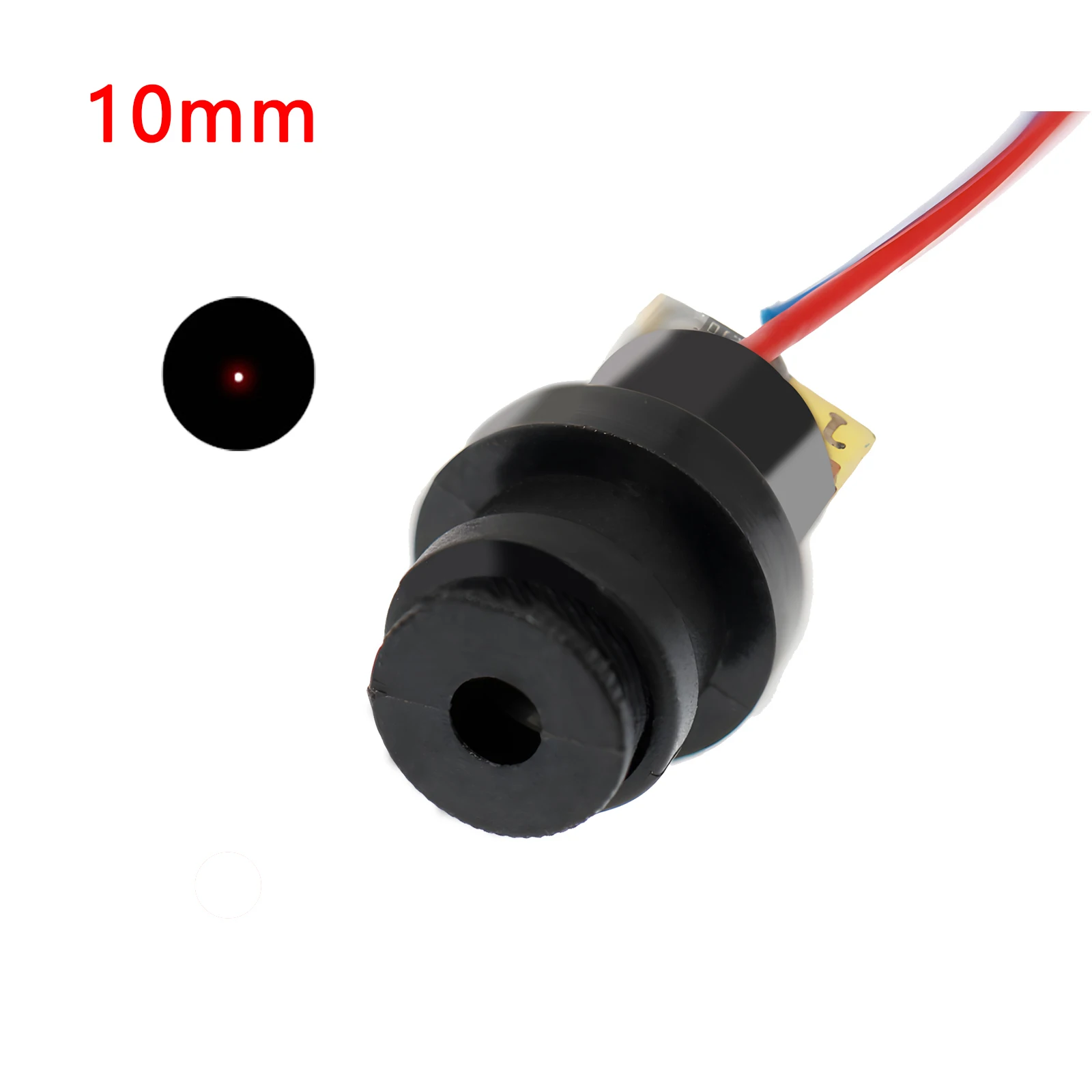 Adjustable Focus 650nm 5mW Red Laser Module with Glass Lens