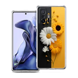 Sunflower Transparent Soft Phone Case Cover for Mi 11X Pro (B1)