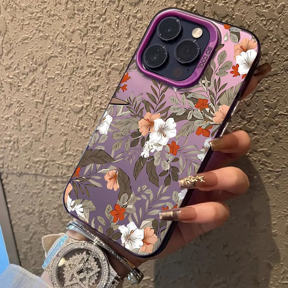 Cherry Blossom Shockproof Silicone Bumper Phone Case