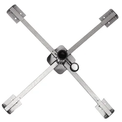 Folding Iron Base Outdoor Parasol Supporting Portable Beach Umbrella Stand Cross Sun Holder Sunshade