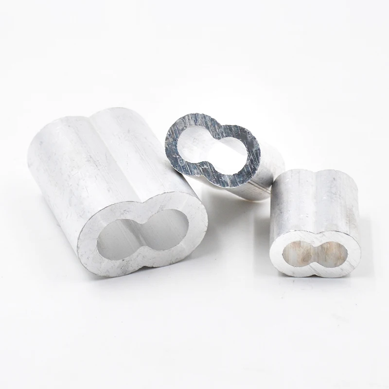 Swpeet Kit 320 Pezzi Manicotti Crimpare In Alluminio | 8 Misure Da 1.2 A 6 Mm | Per Cavi D'Acciaio, Guinzagli, Linee