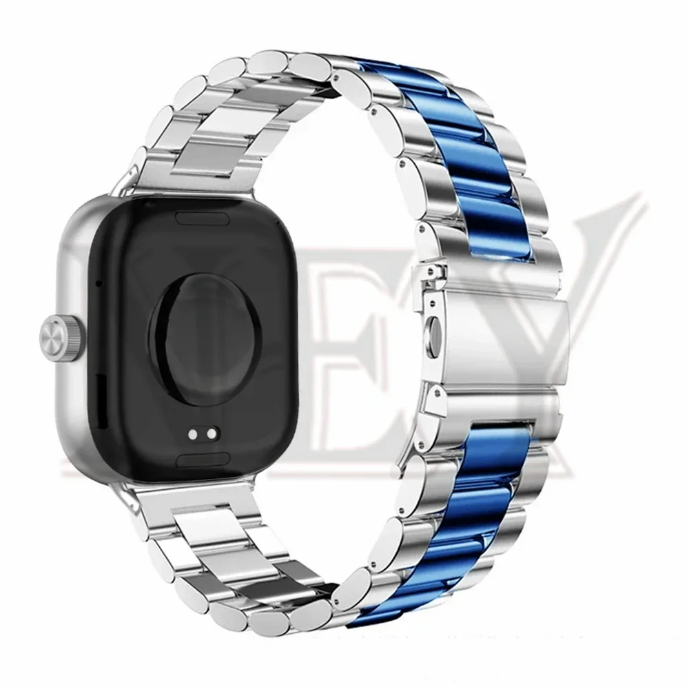 Stainless Steel Smartwatch Band - Elegant Link Bracelet Strap