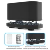 5-Slots Electric ToothBrush Holder Silicone Toothpaste Toothbrush Storage Box with Drain Hole and Suction Cup for Bathroom NEW 2
