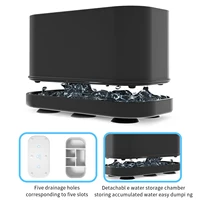 5-Slots Electric ToothBrush Holder Silicone Toothpaste Toothbrush Storage Box with Drain Hole and Suction Cup for Bathroom NEW 2