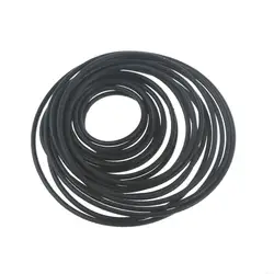 20 - Pack Durable 1.5mm Cassette Recorder Turntable Rubber Belts