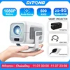 DITONG X3Plus HD projector Native 1080P support 4K WIFI6 BT5.4 Android mini Portable projector led home theater video projector