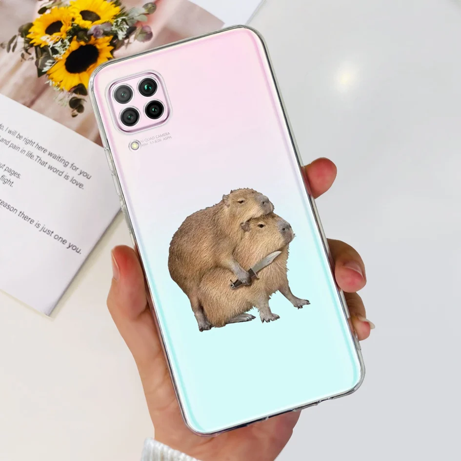 Lovely Astronaut Soft Clear Silicone Phone Case - Enhanced Design and Protection
