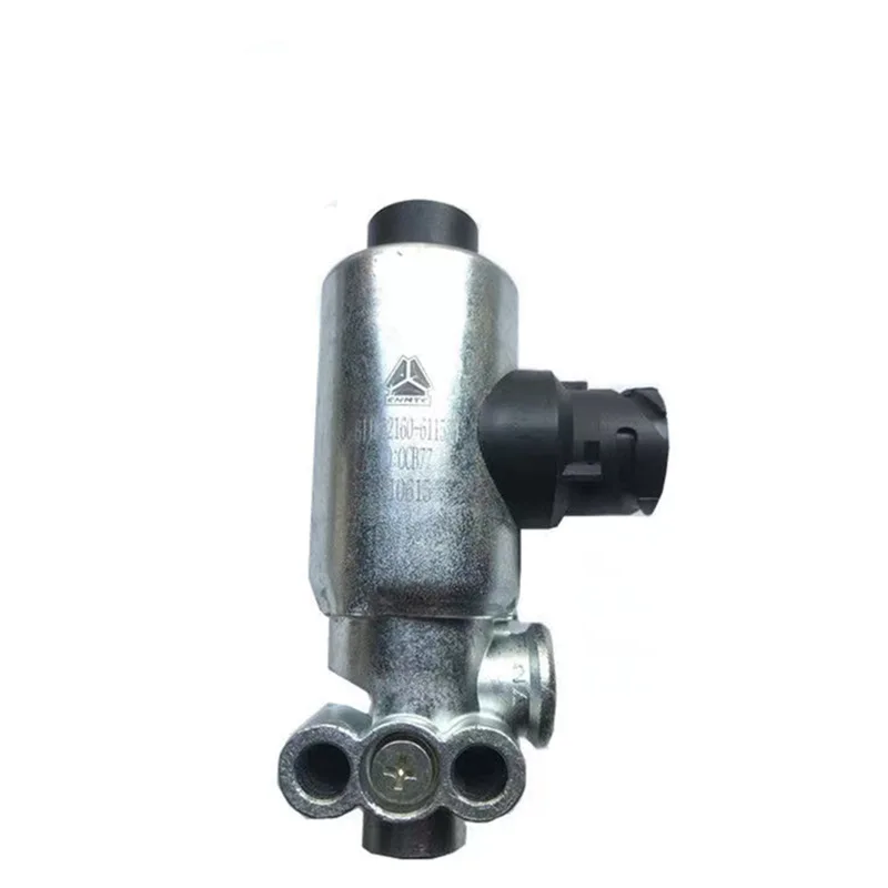 Solenoid Valve 811W52160-6115 Used For CNHTC SINOTRUK HOWO A7 T7H T5G SITRAK Two-position Three-way Exhaust Solenoid Valve