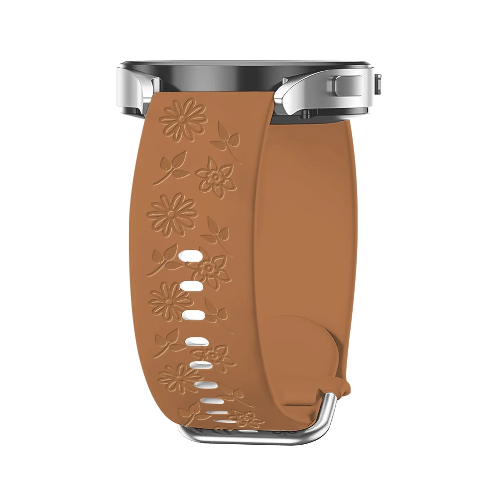 Sunflower Engraved Silicone Band - Universal Fit