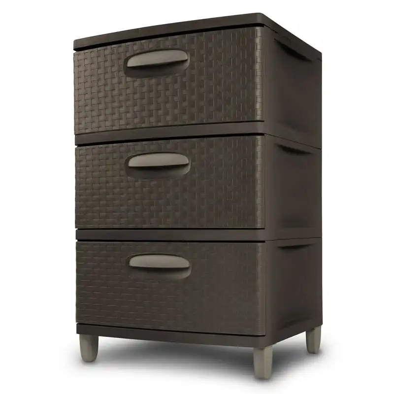 

3 Weave Drawer Unit Espresso