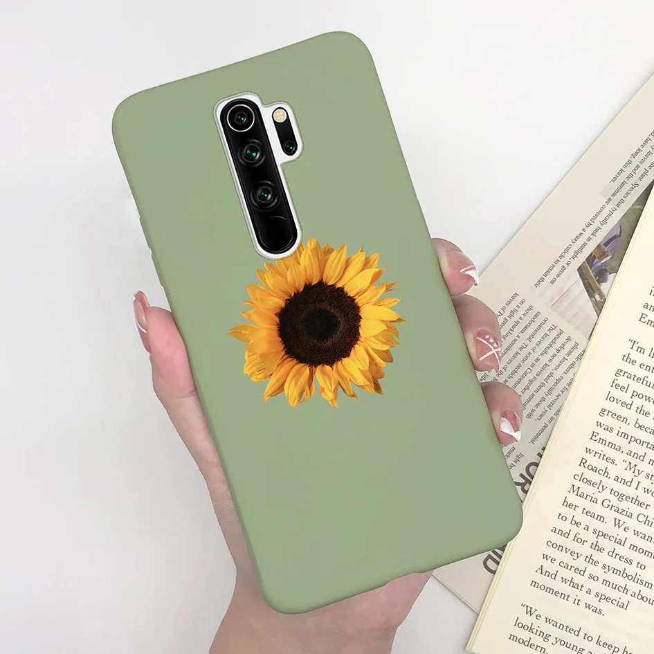 Sunflower Butterfly TPU Cover - Cute Girl Design for Smartphone Protection