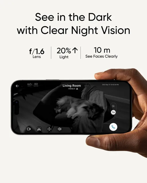 eufy Security Indoor Cam S350 Dual Cameras 4K 8MP Baby Security Camera 8× Zoom 360° PTZ Human/Pet AI Wifi Surveillance Cam 6