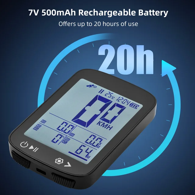 Garmin Bike Gps Wireless GPS Bike Computer Cycling Speedometer