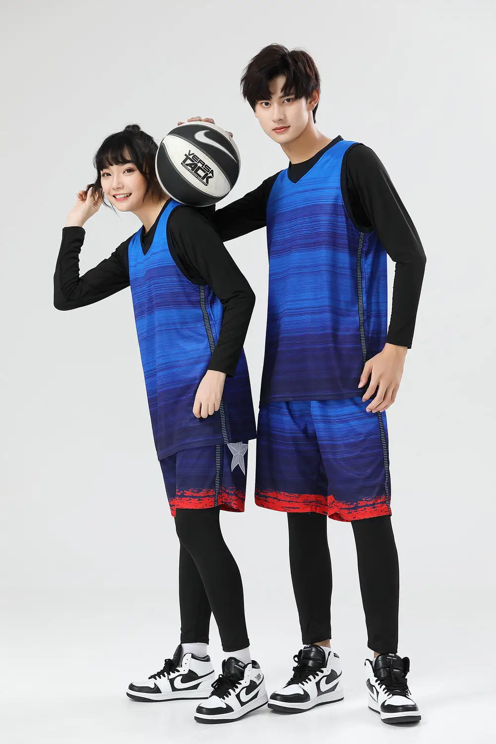 Basketball Jerseys New Men Youth Kids Basketball Training Jersey Set USA Team Tracksuits Breathable Basketball Jerseys Uniforms Print