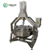 Marmite de cuisson électrique personnalisée à agitation planétaire en acier inoxydable 304, mélangeur alimentaire, machine à sauce, wok planétaire 1