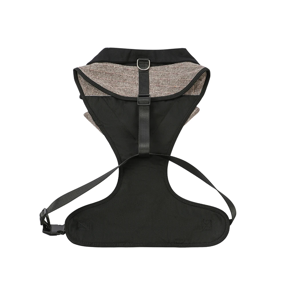 Sucado Hundeweste Smoking-Geschirr, Hunde-Hochzeitsoutfit mit Fliege, Komfortables Hundegeschirr Geeignet für Partys und Spaziergänge ohne Leine – Detail 15