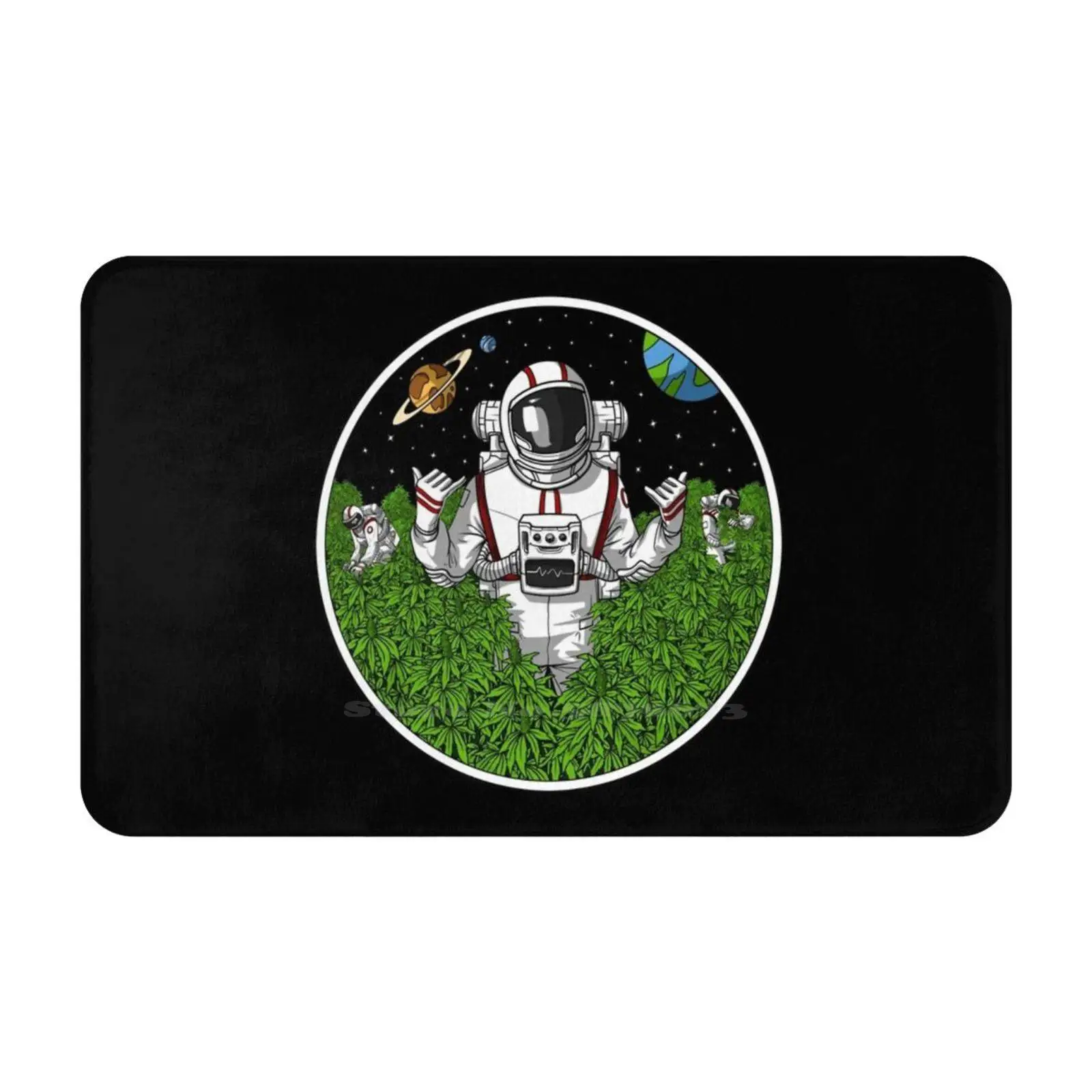 Astronauta Stoner 3 Taglie Tappeto Per La Casa Tappeto Per Camera Stoner Synout Psichedelico Fumo Erbaccia Amante Delle Erbacce Vaso Fumatore Jetta As