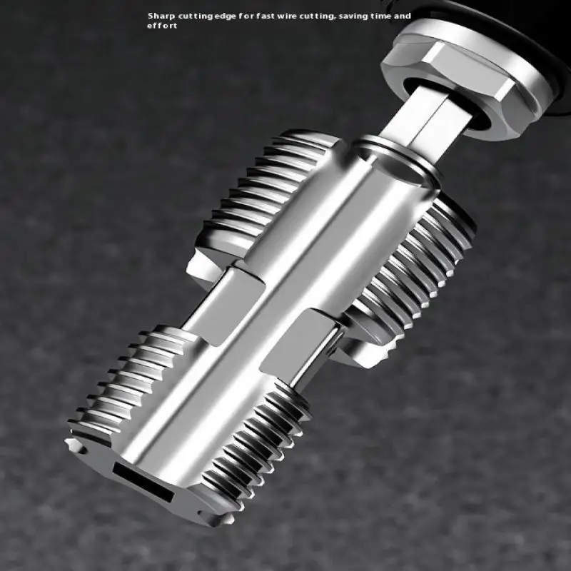 4 Punkte 6 Punkte PPR Wasser Rohr Innengewinde Opener Sechseckigen Universal Für PVC Rohr Gewinde Tap Hand Elektrische Bohrer hand Werkzeug – Detail 10