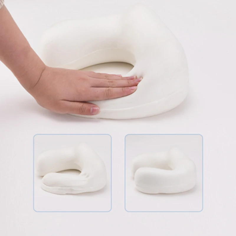 Car Neck Pillow Electric massage U Shaped Memory Foam Soft Slow Rebound Space Travel Pillow Solid Neck Cervical Healthcare