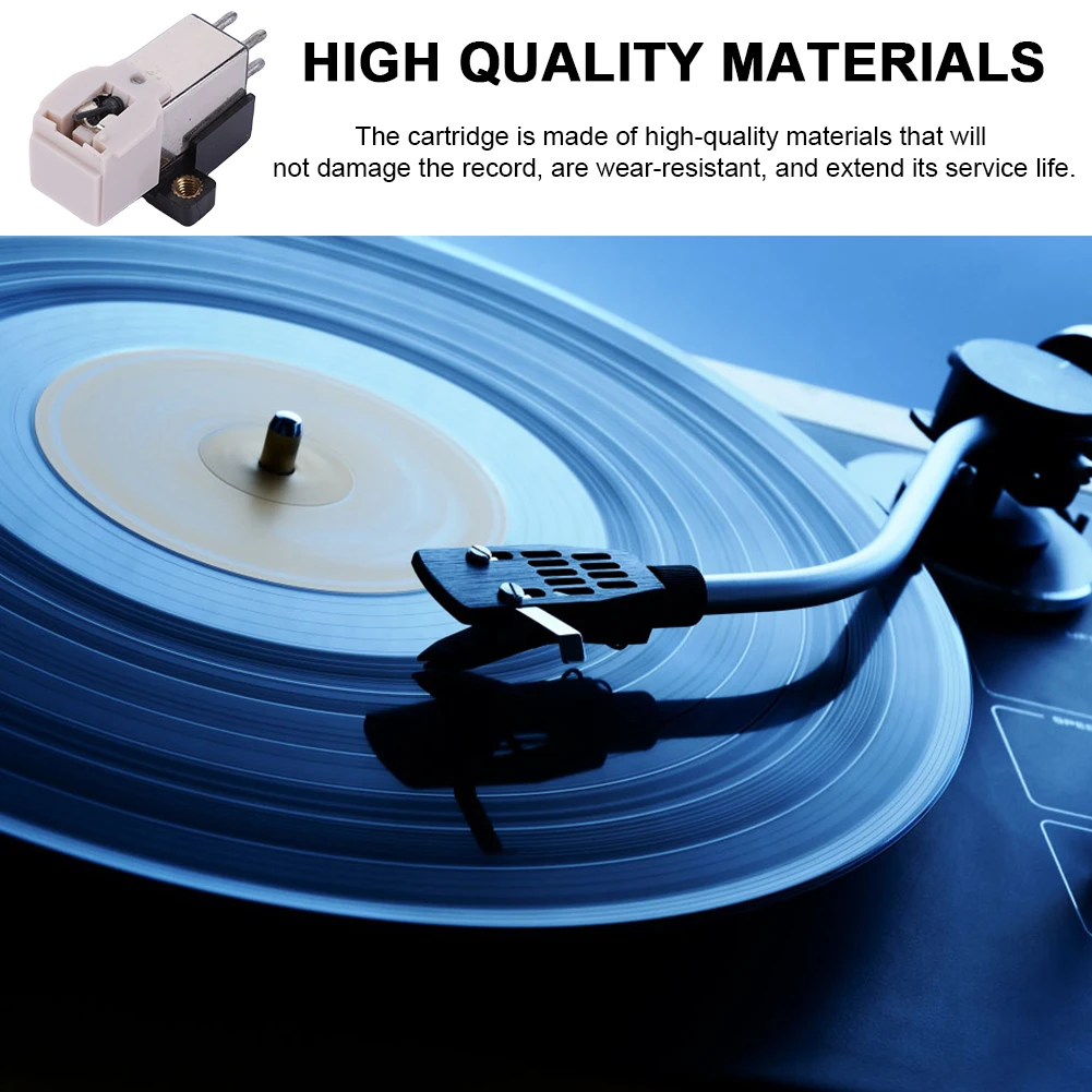 AT3600 Magnetic Cartridge Stylus Better Control The Tone and Detail LP Vinyl Record Player Needle Moving Magnetic Stylus Machine
