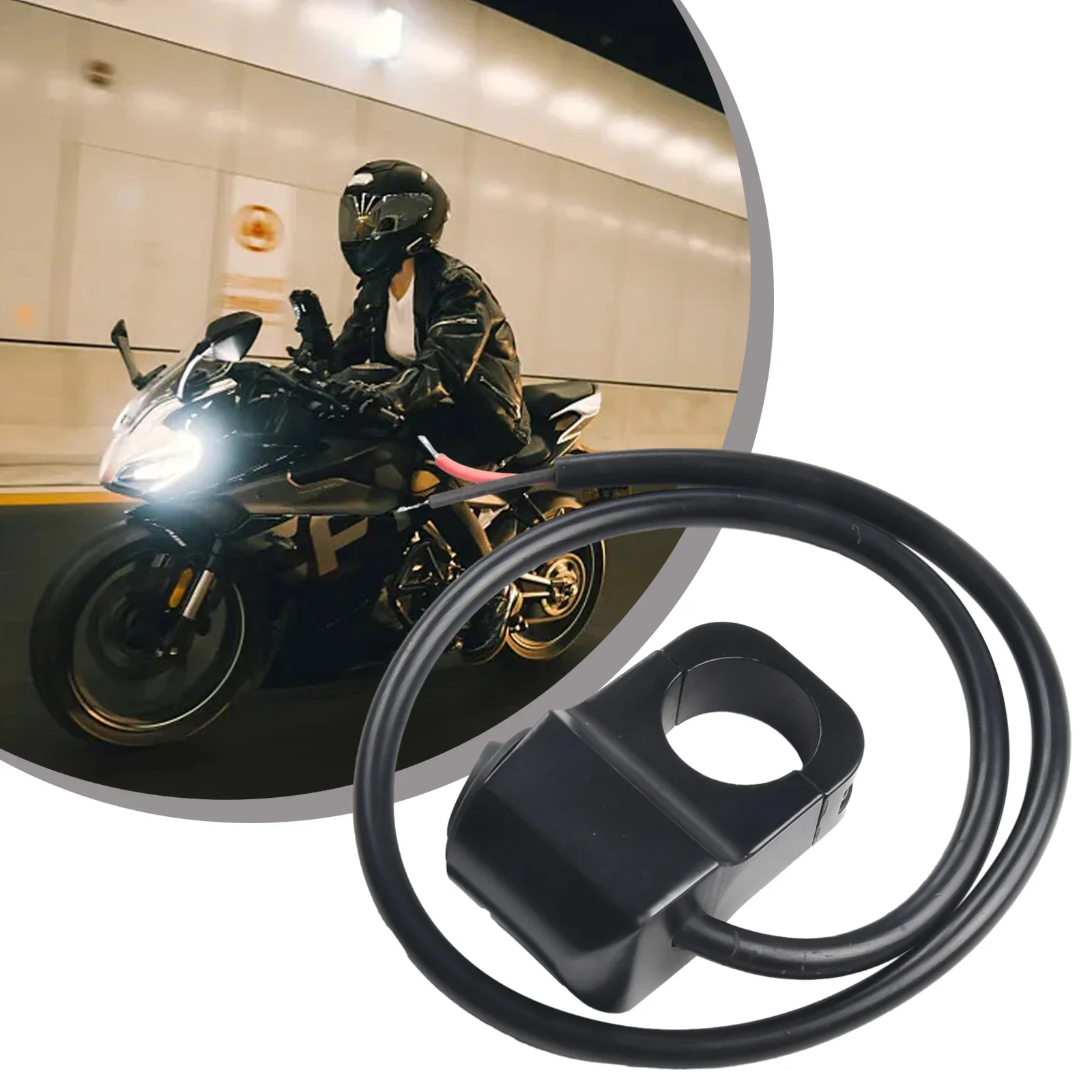 하이 퀄리티 헤드라이트 스위치 ON/OFF 스위치, 안개 스포트라이트 스위치 핸들 바, 12V, 22-23mm, 오토바이 액세서리 부품