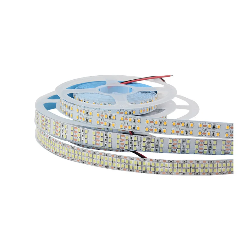 12v 24v 480 zweireihiger LED-Streifen cct zweifarbiger Streifen 120leds/120leds/120leds 15mm 12mm LED-Linear streifen innen