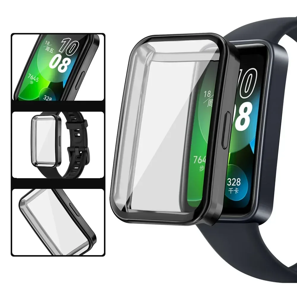 Full Cover Soft TPU Screen Protector Anti-Scratch Smartwatch Case