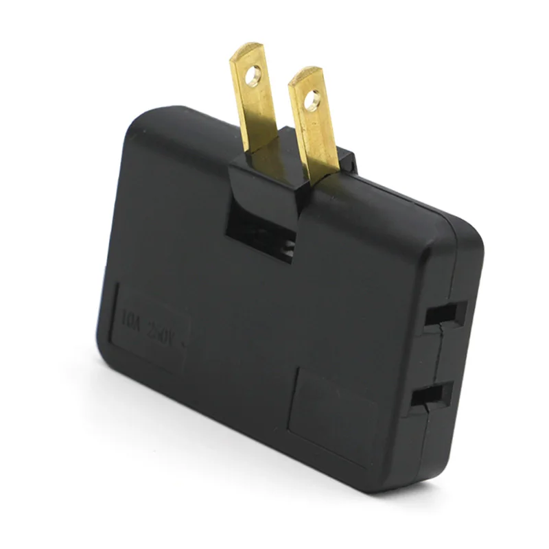 180&deg; Rotating American Standard Plug 1 In 3 Out Universal Convenient Travel Adapter Phone Charger USA Canada Colombia Mexico