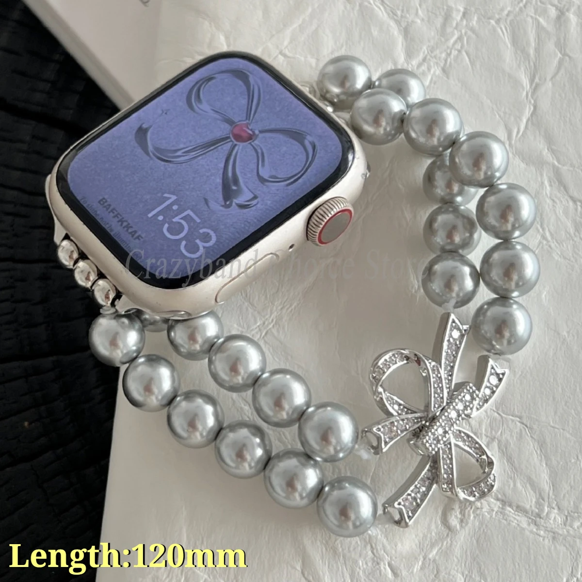 Elegant Pearl Jewelry Strap - Women's Luxury Bracelet Band