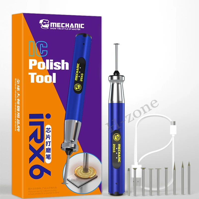 MECHANIC IRX6 Speed Adjustable Engraving Machine Mini Electric Polishing Pen Mobile Phone ic Chip DIY Jade Carving Pen Polishing
